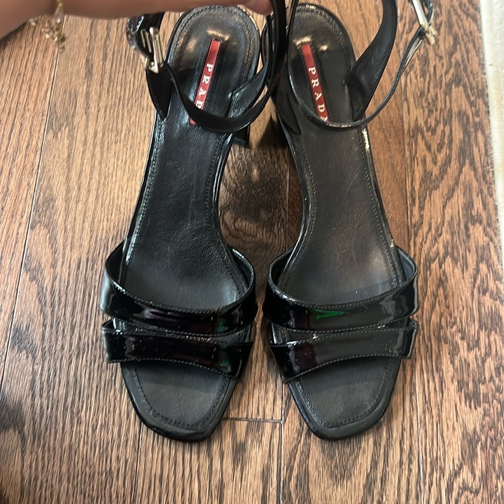 Prada ankle-strap sandals